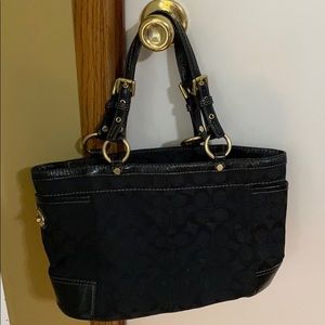 Coach | black small tote